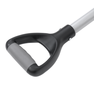 Stamped shovel for removing soil