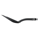 Stamped square shovel for transferring soil and manure