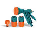 Single-pattern shower spray gun with 1/2 connectors 6024