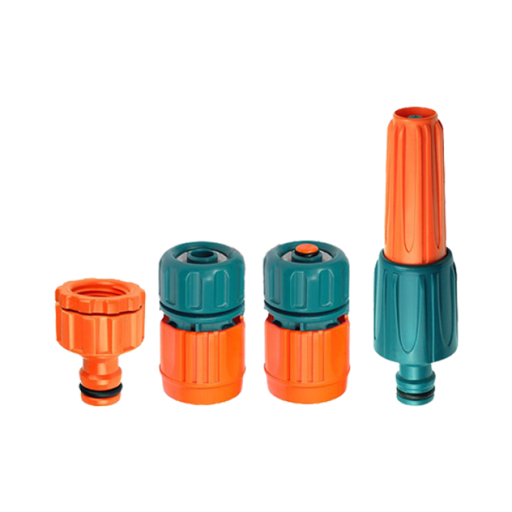 Connector set with adjustable nozzle 1/2 5004