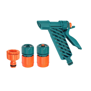 Green nozzle spray gun with 3/4 connectors 6005